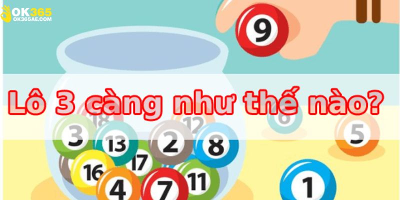 Giới thiệu đôi nét về cách chơi lô 3 càng rất phổ biến tại OK365